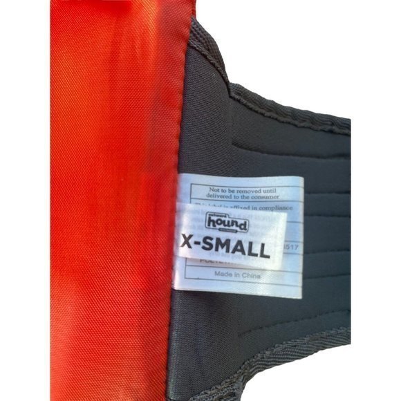 Outward Hound Ripstop Dog Life Jacket Extra Small 5-15 Lbs Orange Gray - Picture 5 of 7